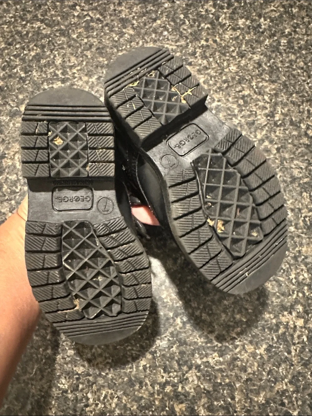 George Black Kids Lace-Up Dress Shoes